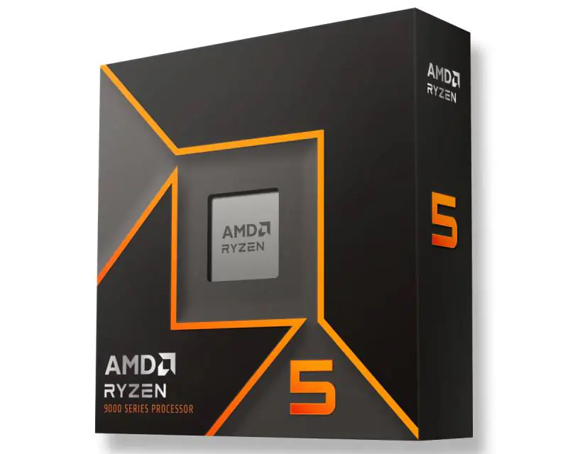 AMD Ryzen 5 9600X 6 cores do 5.4GHz Box (100-100001405WOF) procesor - Glavna slika