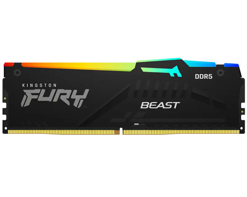 KINGSTON DIMM DDR5 16GB 6000MT/s KF560C36BBE2A-16 FURY Beast RGB EXPO - Glavna slika