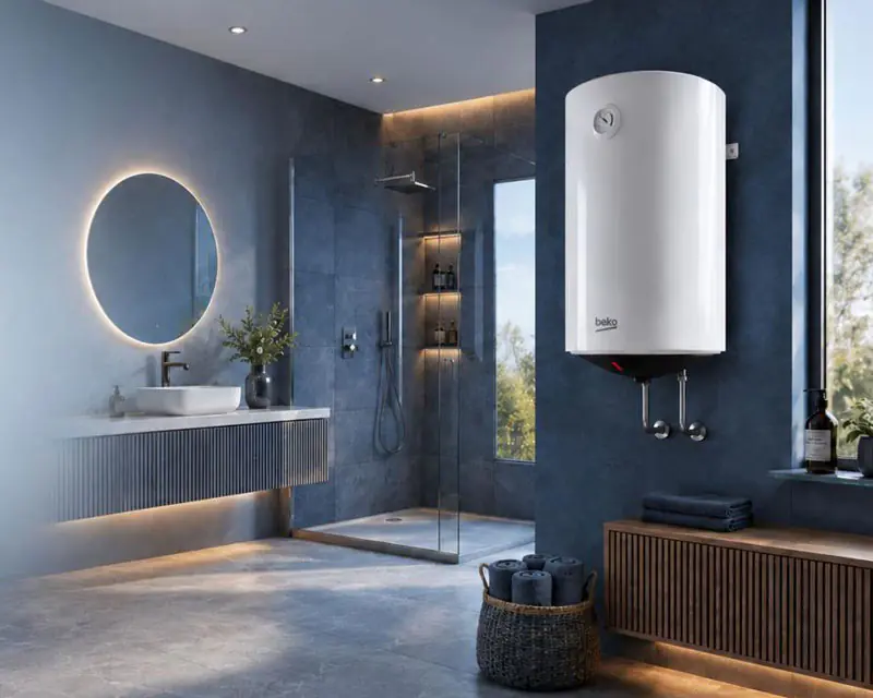 BEKO BWH 10020 W Vertikalni električni emajlirani bojler 100L - Slika proizvoda 2