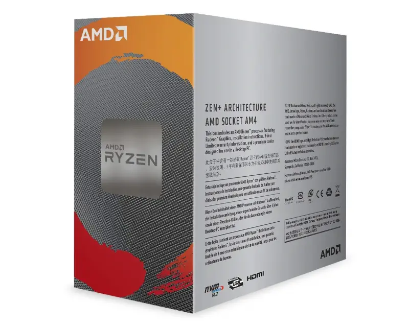 AMD Ryzen 3 3200G 4 cores 3.6GHz (4.0GHz) Box (YD3200C5FHBOX) procesor - Slika proizvoda 3