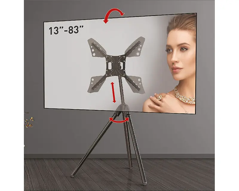 BARKAN DTP410 LCD TV Tripod podni nosač od 13 do 86 inča - Slika proizvoda 3