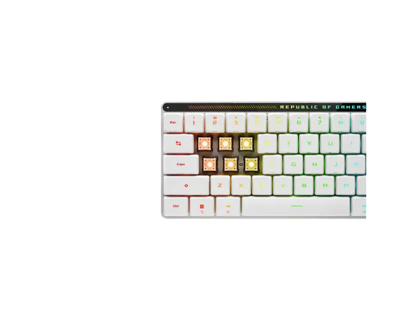 ASUS M603 FALCHION RX LP Wireless Gaming tastatura - Slika proizvoda 6