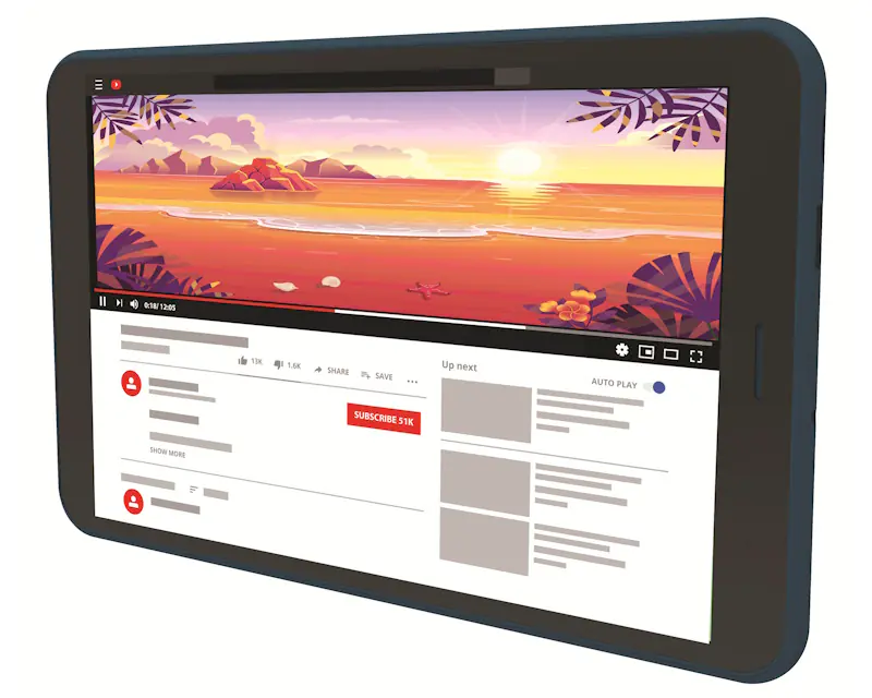 MEDIACOM Smartpad IYO 8 SP8GY 8 inch RK3562 Quad Core 2.0GHz 3GB 32GB Android 14.0  - Slika proizvoda 7