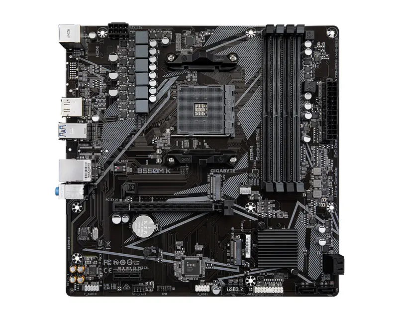 GIGABYTE B550M K rev. 1.x matična ploča - Slika proizvoda 2