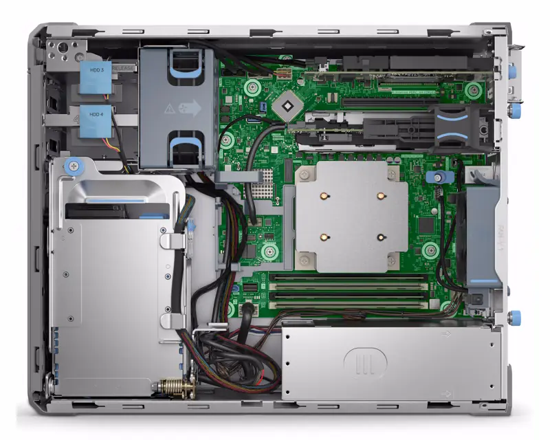 DELL PowerEdge T160 Xeon 6 6315P 4C 1x16GB H355 2x480GB SSD RI 1X2TB SATA 500W 3YR ProSupport - Slika proizvoda 4