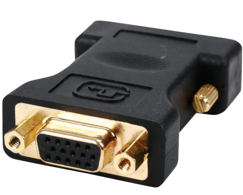 FAST ASIA Adapter DVI-I  (M) - VGA (F) crni  - Slika proizvoda 2