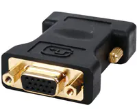FAST ASIA Adapter DVI-I  (M) - VGA (F) crni  - Thumbnail 2