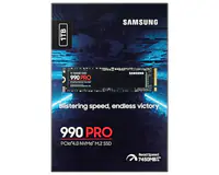 SAMSUNG 1TB M.2 NVMe MZ-V9P1T0BW 990 Pro Series SSD  - Thumbnail 3