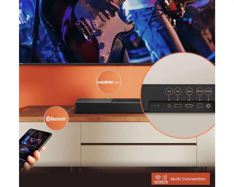 HISENSE HS2000 soundbar crni - Slika proizvoda 8