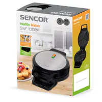 SENCOR SWF 1010BK aparat za vafle  - Thumbnail 8