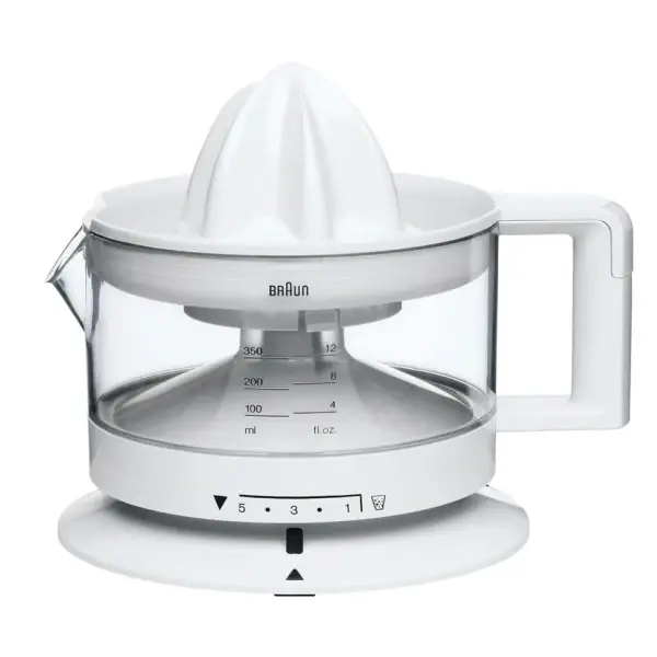BRAUN Cediljka za citruse Braun CJ3000WH/350ml/bela - Glavna slika