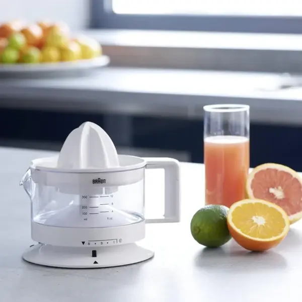 BRAUN Cediljka za citruse Braun CJ3000WH/350ml/bela - Slika proizvoda 2