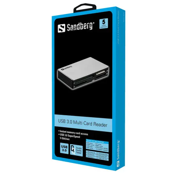 SANDBERG ÄŚitač kartica Sandberg USB 3.0 Multi card reader 133-73 - Slika proizvoda 2