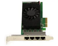 E-GREEN PCI-Express kontroler 4-port 2.5 Gigabit Ethernet (Intel I225)  - Thumbnail 2