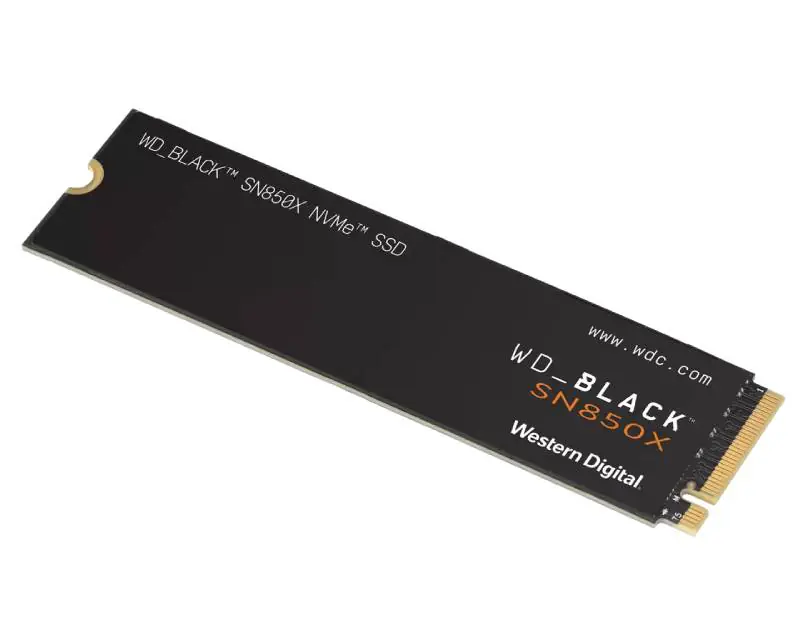 WD 1TB M.2 NVMe SSD Gen4 WDS100T2X0E SN850X Black  - Slika proizvoda 2