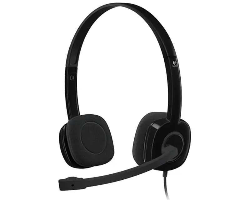 LOGITECH H151 Stereo Headset single jack slušalice sa mikrofonom crne - Glavna slika