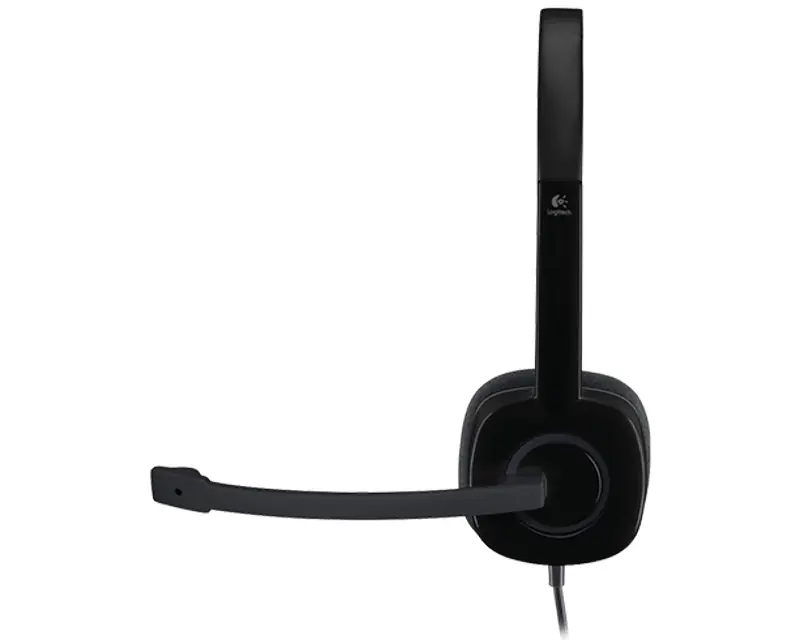 LOGITECH H151 Stereo Headset single jack slušalice sa mikrofonom crne - Slika proizvoda 2