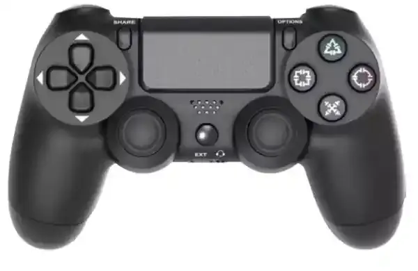 GEMBIRD Bežicni gamepad Gembird JPD-Wireless-Thrillershock PC/PS4 BLACK - Glavna slika