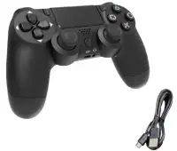 GEMBIRD Bežicni gamepad Gembird JPD-Wireless-Thrillershock PC/PS4 BLACK - Thumbnail 3