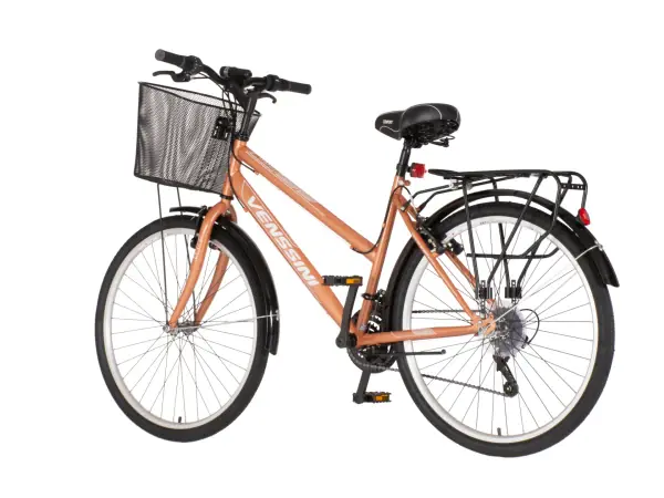 VENSSINI Bicikla Venssini 26/ V-BRAKE/18 brzina/sa korpom/bakarna - Slika proizvoda 3