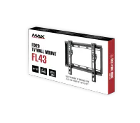 MAX Nosač za TV MAX FL43 23-43/vesa max 200x200/45kg/fiksni - Thumbnail 2