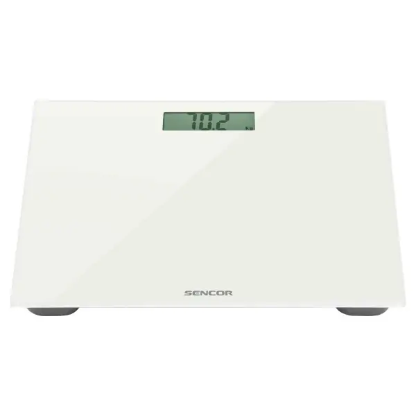 SENCOR Telesna vaga Sencor SBS 2301WH/LCD/bela - Slika proizvoda 2