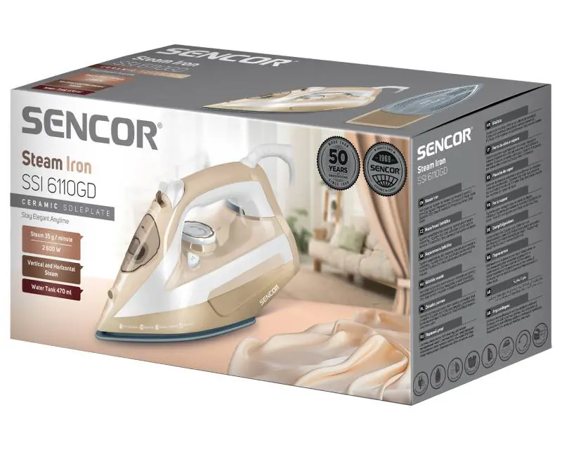 SENCOR SSI 6110GD pegla - Slika proizvoda 3