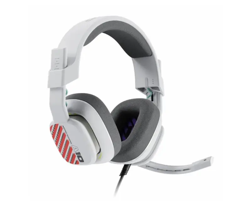 LOGITECH A10 STAR KILLER BASE slušalice sa mikrofonom bele - Glavna slika