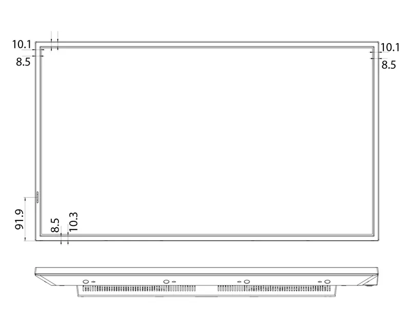 HISENSE 32 inča 32DM66D FHD 500 nita Digital Signage Display - 24/7 Operation - Slika proizvoda 7