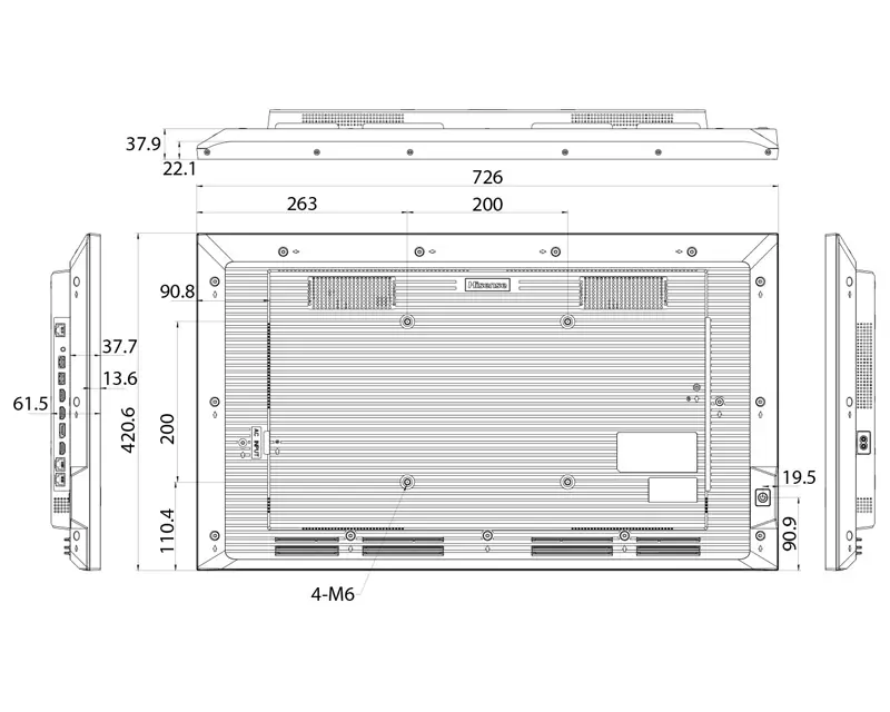 HISENSE 32 inča 32DM66D FHD 500 nita Digital Signage Display - 24/7 Operation - Slika proizvoda 8
