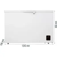 GORENJE Zamrzivač Gorenje FH37DAW horizontaln/124x85x74.5 cm 372L - Thumbnail 2