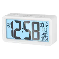 SENCOR Digitalni sat sa alarmom SENCOR SDC 2800 W beli
