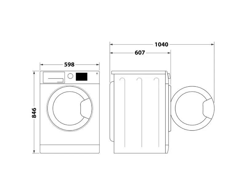WHIRLPOOL WP C8 WBS EE mašina za sušenje veša - toplotna pumpa  - Slika proizvoda 7