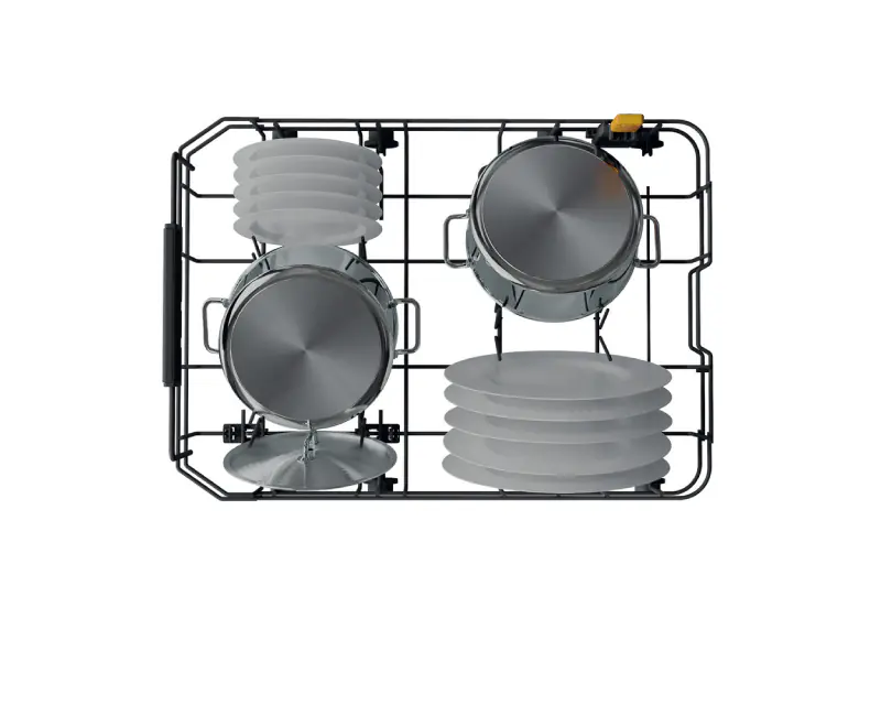 WHIRLPOOL WH6FC11BS7A0X mašina za pranje sudova - 45cm - Slika proizvoda 7