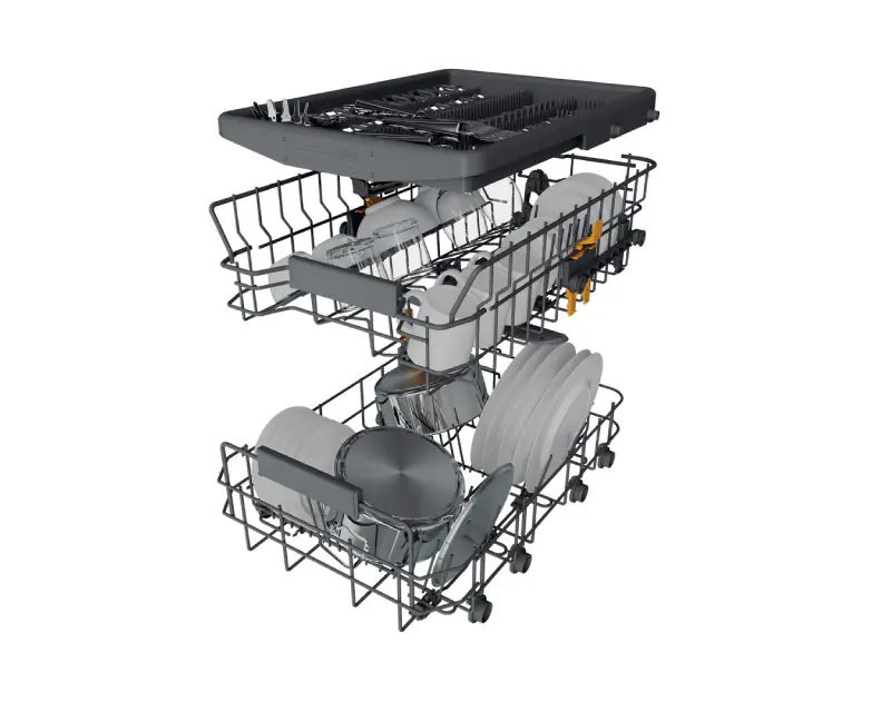 WHIRLPOOL WH6FC11BS7A0X mašina za pranje sudova - 45cm - Slika proizvoda 8