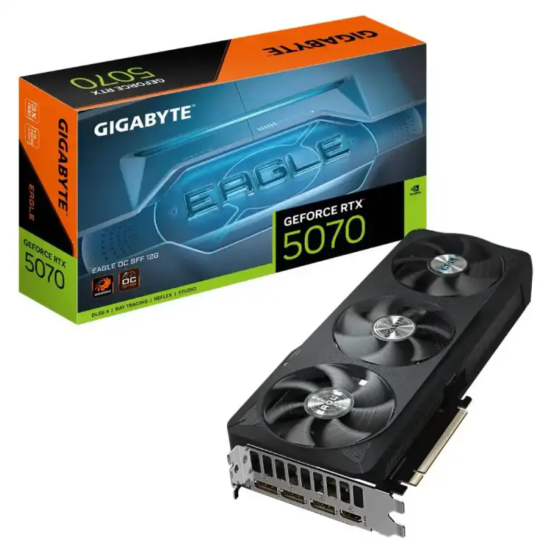 GIGABYTE Graficka karta Gigabyte GeForce RTX 5070 Eagle OC GDDR7 12GB 192bit 3xDP/HDMI - Glavna slika