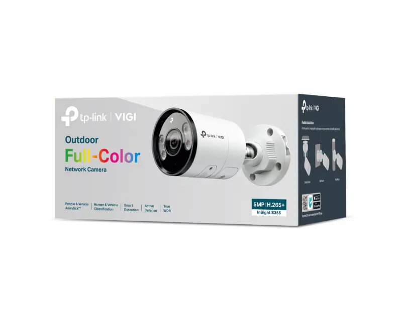 TP-LINK VIGI S355 4mm 5MPX kamera  - Slika proizvoda 2