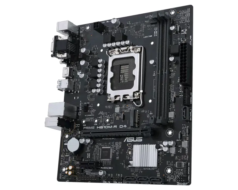 ASUS PRIME H610M-R D4-SI matična ploča - Slika proizvoda 2