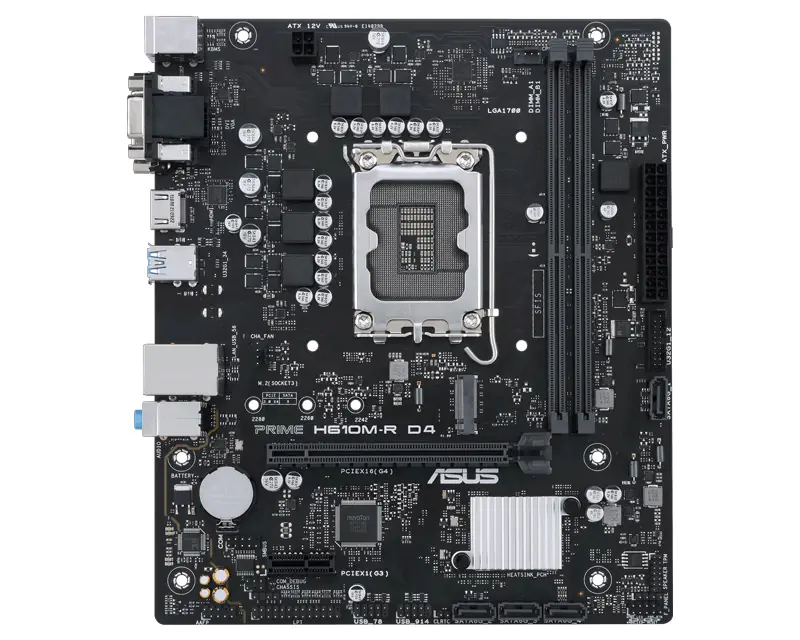 ASUS PRIME H610M-R D4-SI matična ploča - Slika proizvoda 3