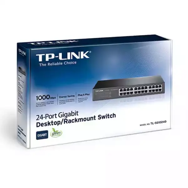 TP - LINK Svič 10/100/1000 24-port TP-Link TL-SG1024D - Slika proizvoda 3
