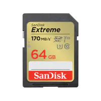 SANDISK SDXC SanDisk 64GB Extreme, SDSDXV2-064G-GNCIN