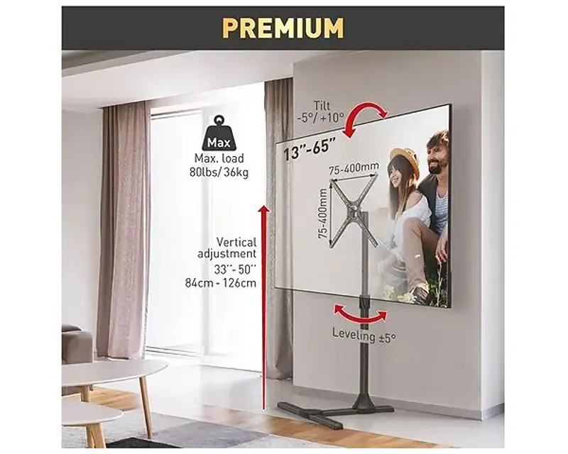 BARKAN FS310T LCD TV podni nosač od 13 do 65 inča  - Slika proizvoda 4
