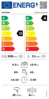HEINNER Mašina za pranje i sušenje veša HEINNER HWDM-H10614A 10kg/6kg/1400o - Thumbnail 2