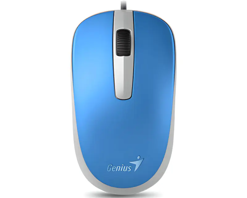 GENIUS DX-120 USB Optical plavi miš - Slika proizvoda 2