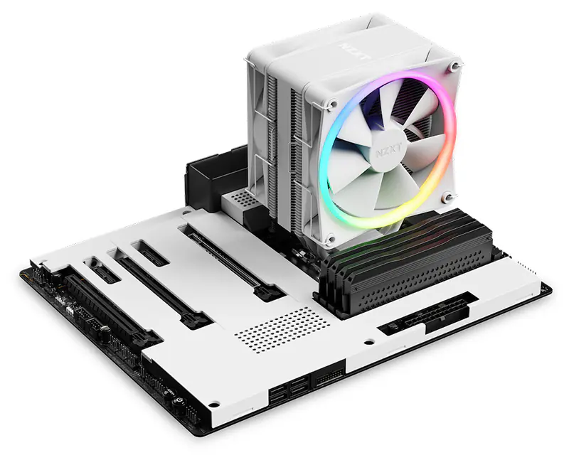 NZXT T120 RGB procesorski hladnjak beli (RC-TR120-W1)  - Slika proizvoda 4