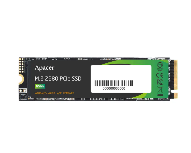 APACER 256GB AS2280P4X M.2 PCIe SSD AP256GAS2280P4X-1 - Glavna slika
