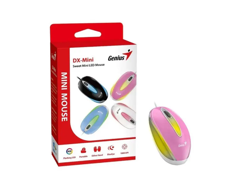 GENIUS DX-Mini USB roze miš  - Slika proizvoda 2