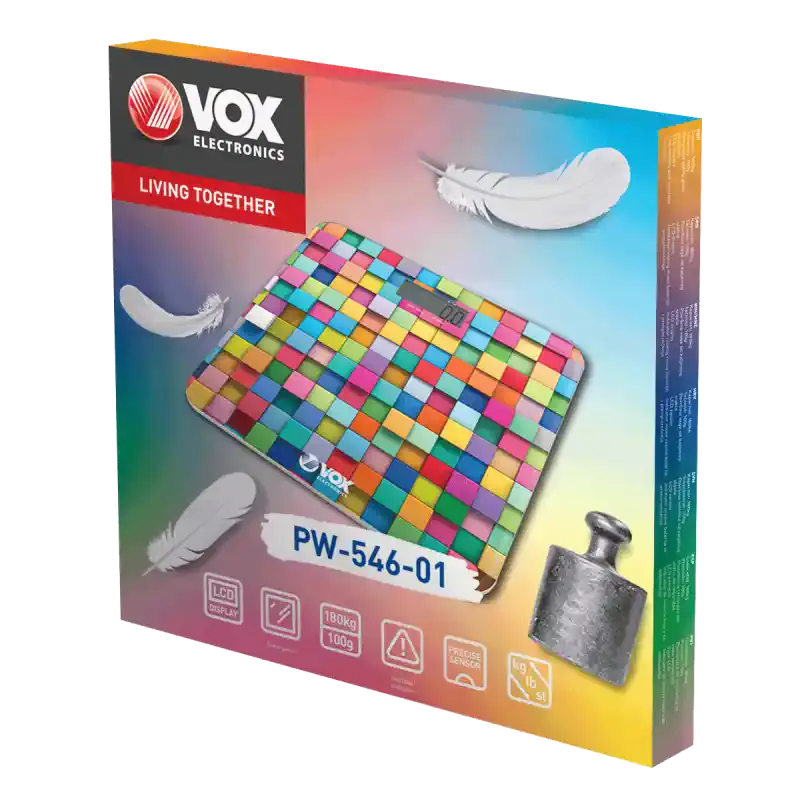 VOX ELECTRONICS Vaga za telesnu težinu Vox PW 546-01 do 180 kg - Slika proizvoda 2
