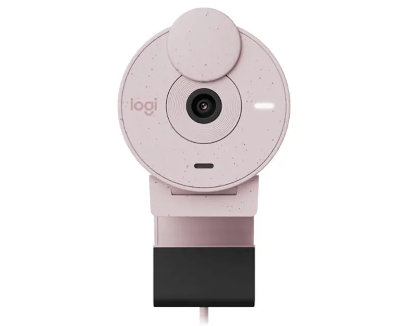 LOGITECH Brio 300 Full HD Webcam roza - Slika proizvoda 4