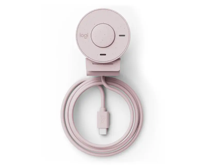 LOGITECH Brio 300 Full HD Webcam roza - Slika proizvoda 6
